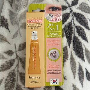 Vitamin & Collagen Rolling Eye Serum - Orange